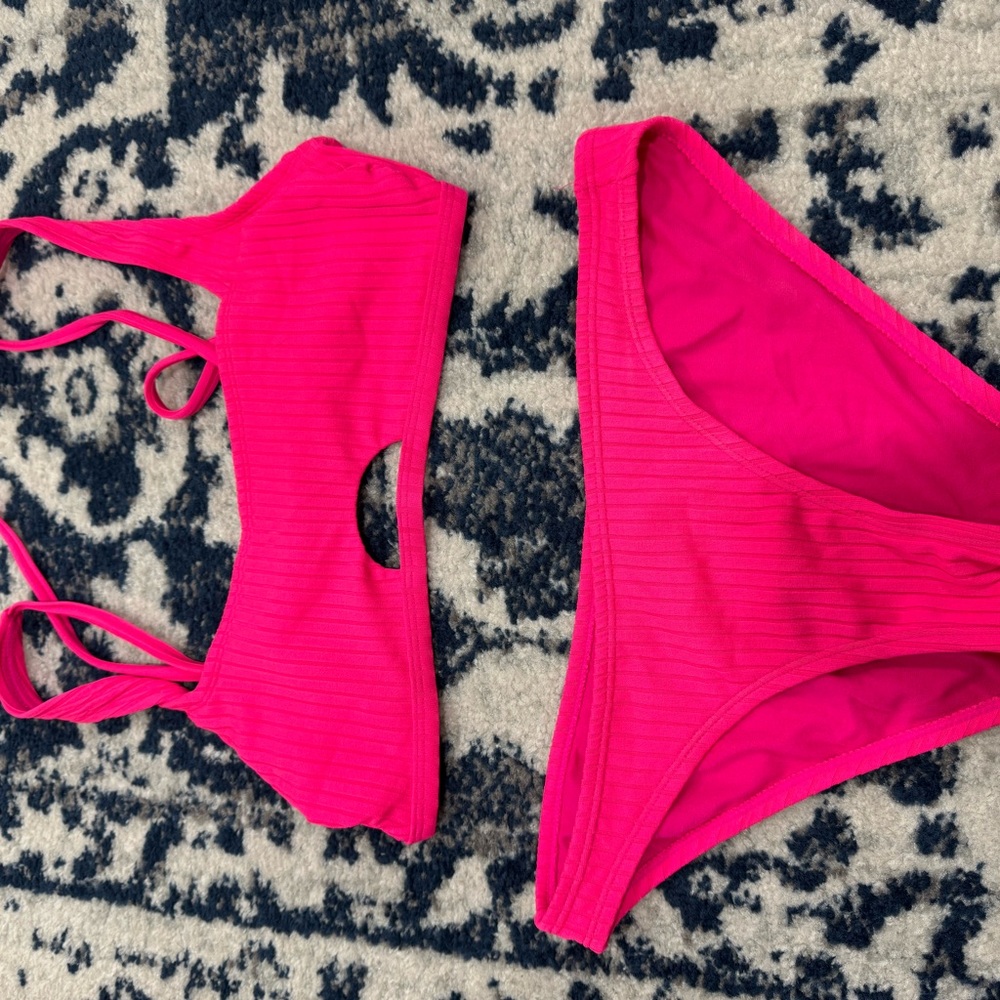 Vibrant Pink Bikini Set